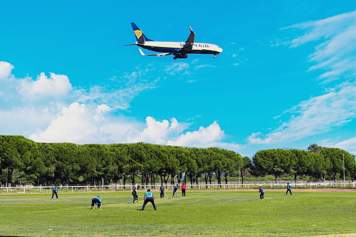 Roma Capannelle - cricket sotto il cielo di Roma