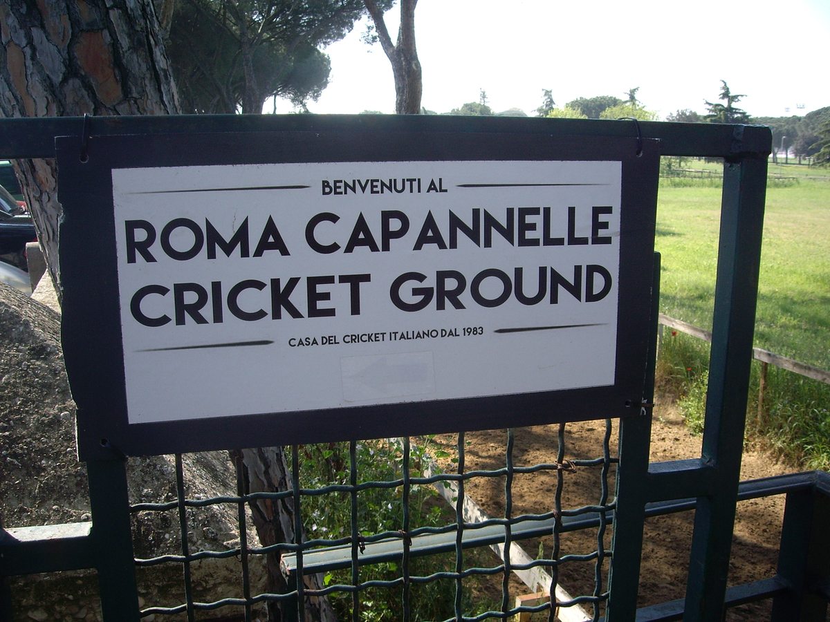 Benvenuti al Roma Capannelle Cricket Ground